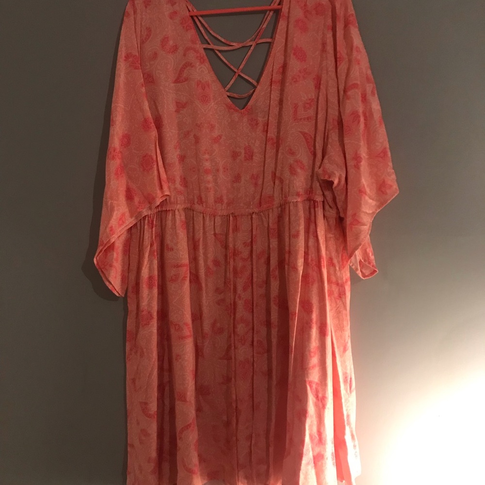 Pink glow dress never worn